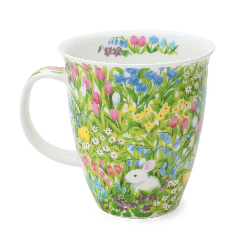 ダヌーン（Dunoon） マグカップ NEVIS お花畑でかくれんぼ ウサギ