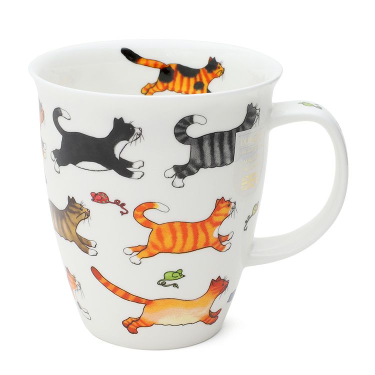 ダヌーン（Dunoon） マグカップ NEVIS 走るんだニャー