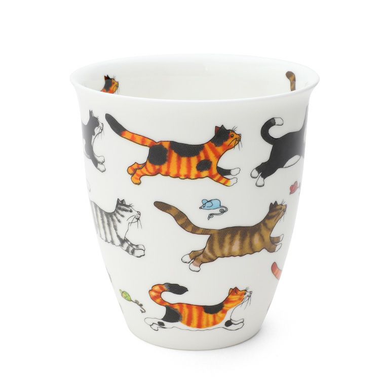 ダヌーン（Dunoon） マグカップ NEVIS 走るんだニャー