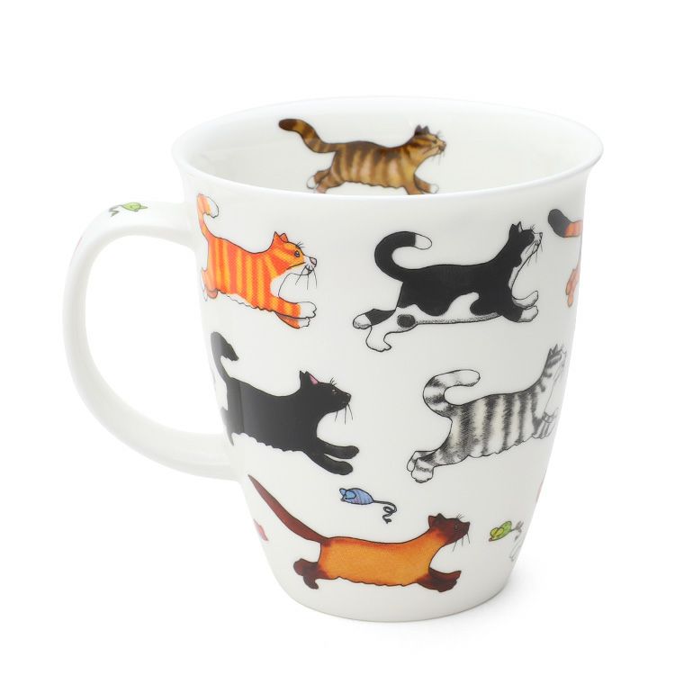 ダヌーン（Dunoon） マグカップ NEVIS 走るんだニャー