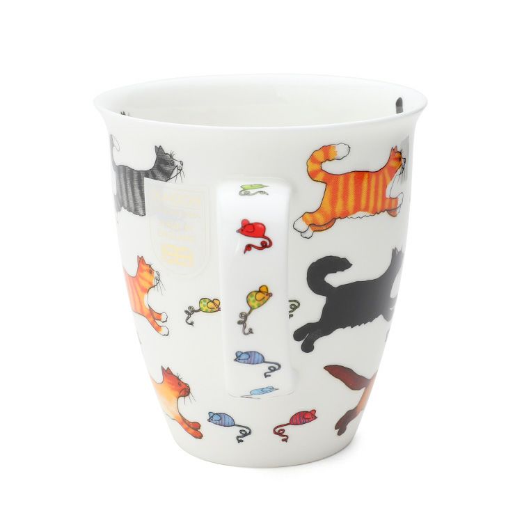 ダヌーン（Dunoon） マグカップ NEVIS 走るんだニャー