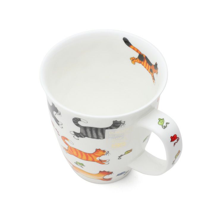 ダヌーン（Dunoon） マグカップ NEVIS 走るんだニャー