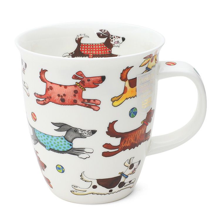 ダヌーン（Dunoon） マグカップ NEVIS 走るんだワン