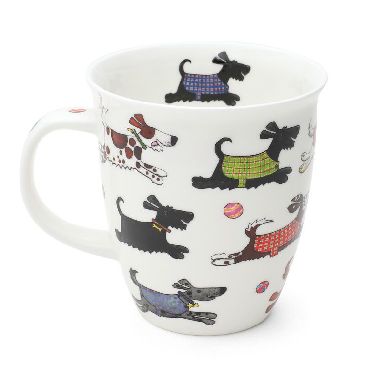 ダヌーン（Dunoon） マグカップ NEVIS 走るんだワン