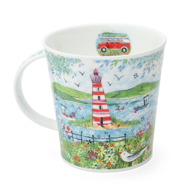 ダヌーン（Dunoon） マグカップ CAIRNGORM レッド キャンピングカー