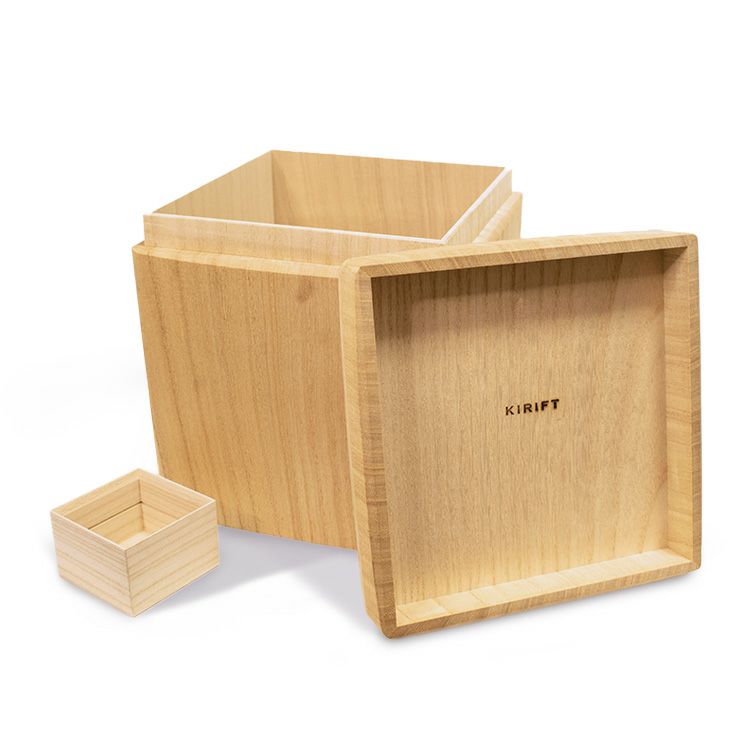 キリフト（KIRIFT） ライスストッカー/RICE STOCKER 蜜蝋 国産桐 米びつ 5kg