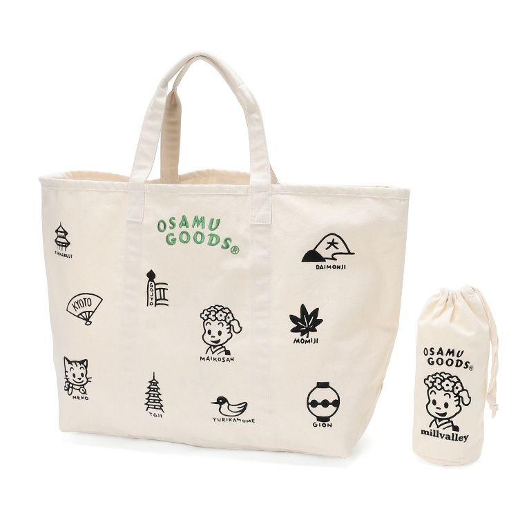 オサム グッズ（OSAMU GOODS） マーケットバッグ 京都 トートバッグ エコバッグ かばん レディース 生活雑貨 日用品