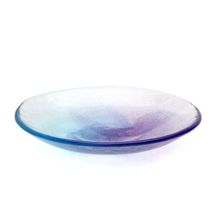 藍花×岩澤硝子 取皿