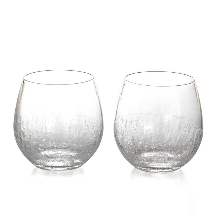 藍花×田島硝子 雪化粧 コロンカップ ペア