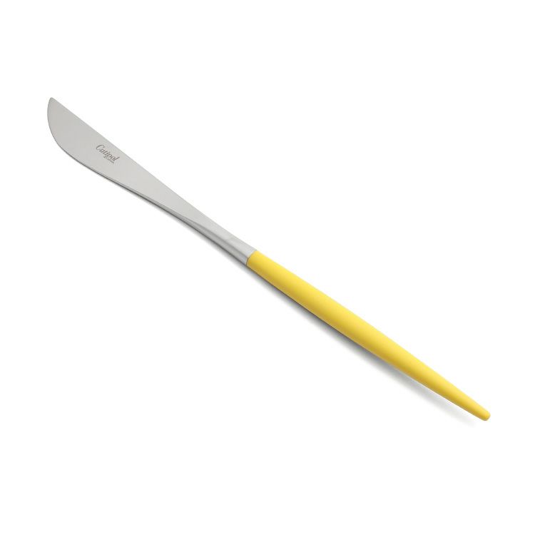 クチポール（Cutipol） ゴア/GOA イエロー ディナーナイフ/テーブルナイフ