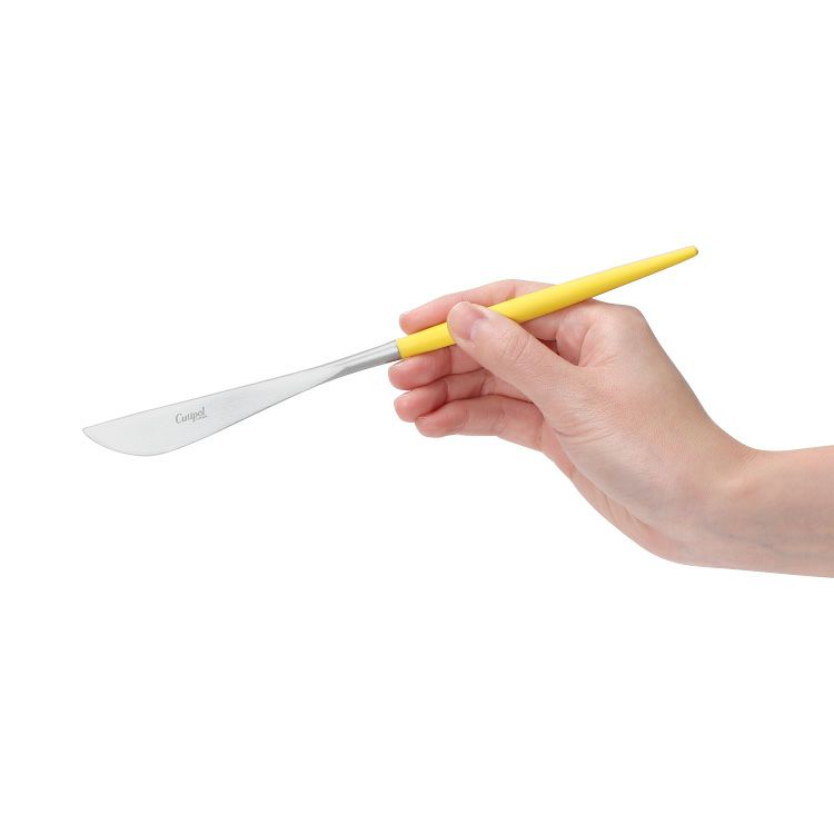 クチポール（Cutipol） ゴア/GOA イエロー ディナーナイフ/テーブルナイフ