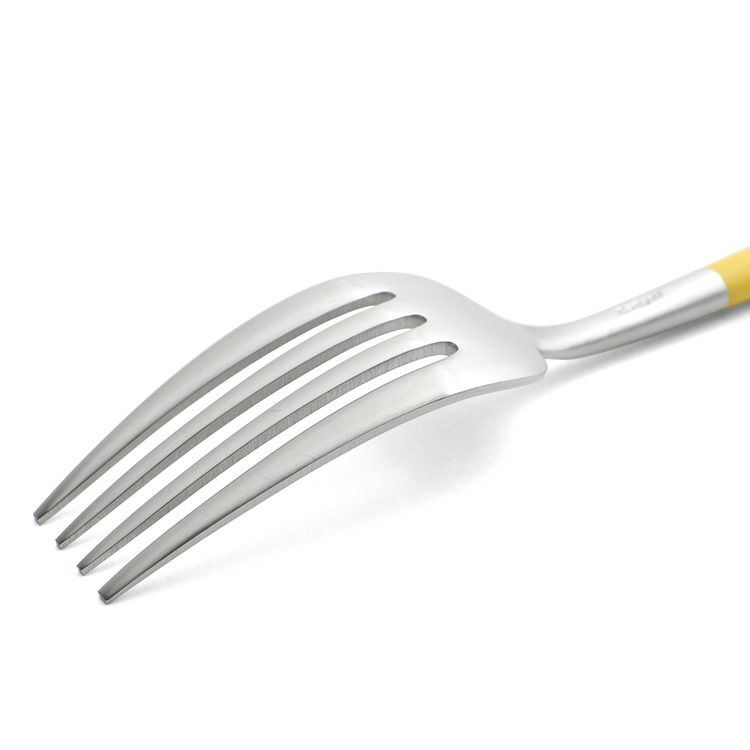 クチポール（Cutipol） ゴア/GOA イエロー ディナーフォーク/テーブルフォーク