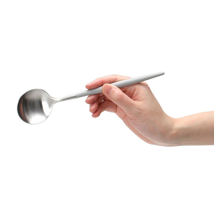 クチポール（Cutipol） ゴア/GOA ライトグレー ディナースプーン