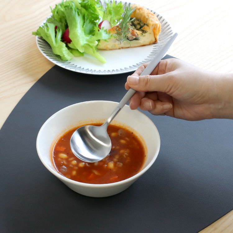 クチポール（Cutipol） ゴア/GOA ライトグレー ディナースプーン