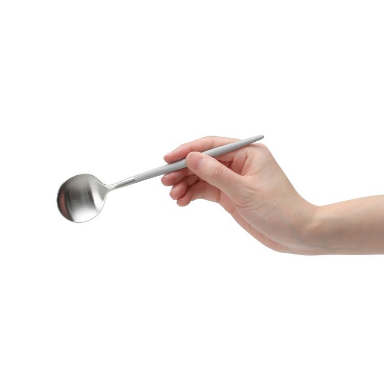 クチポール（Cutipol） ゴア/GOA ライトグレー デザートスプーン