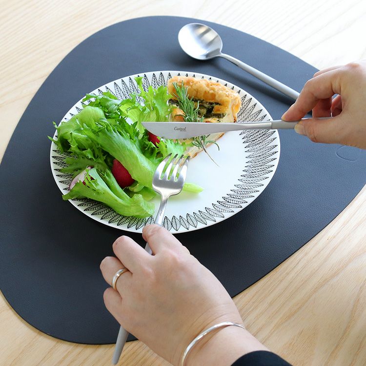 クチポール（Cutipol） ゴア/GOA ライトグレー ディナー3点セット