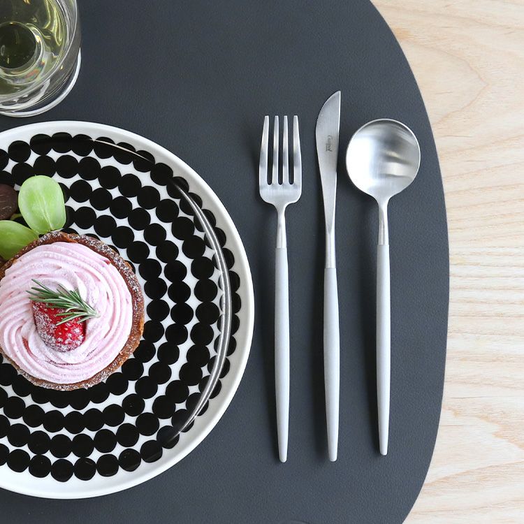 クチポール（Cutipol） ゴア/GOA ライトグレー デザート3点セット