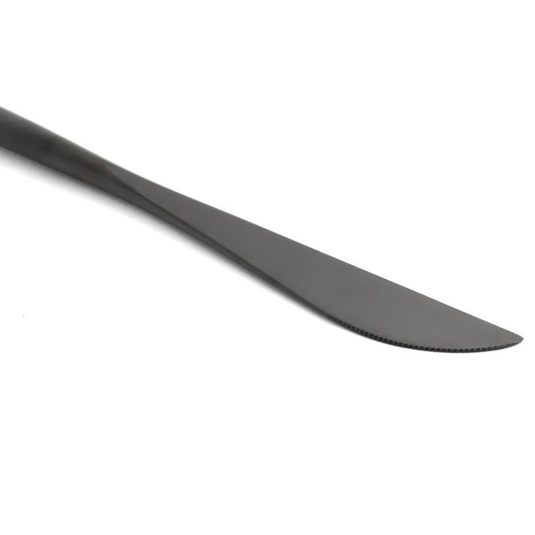 クチポール（Cutipol） ゴア/GOA オールブラック ディナーナイフ/テーブルナイフ