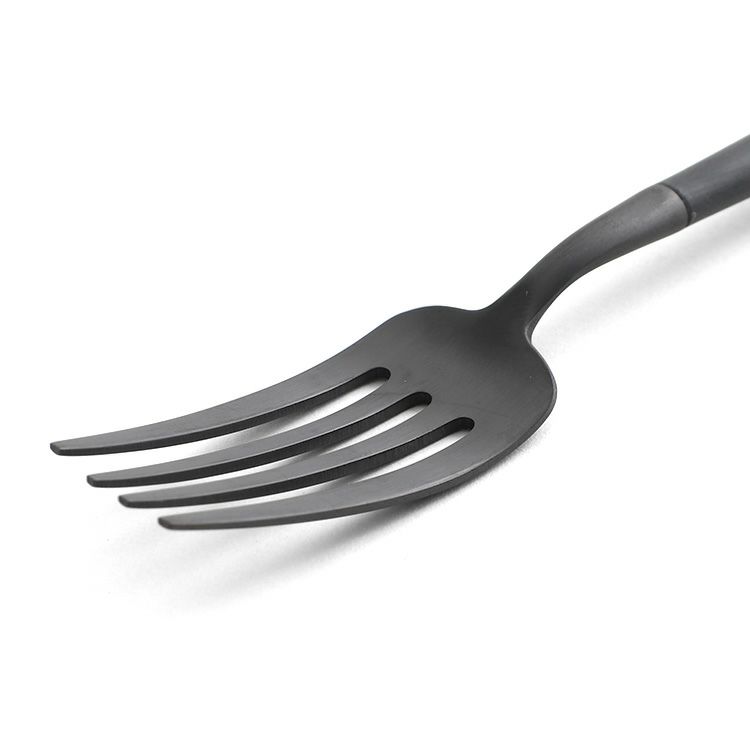 クチポール（Cutipol） ゴア/GOA オールブラック デザートフォーク