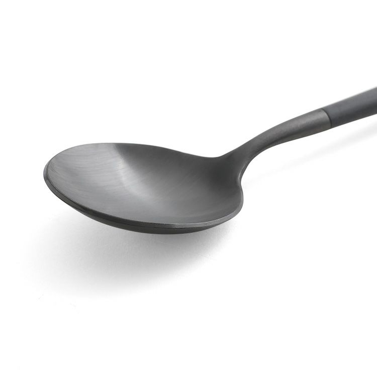 クチポール（Cutipol） ゴア/GOA オールブラック デザートスプーン