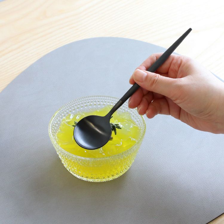 クチポール（Cutipol） ゴア/GOA オールブラック デザートスプーン