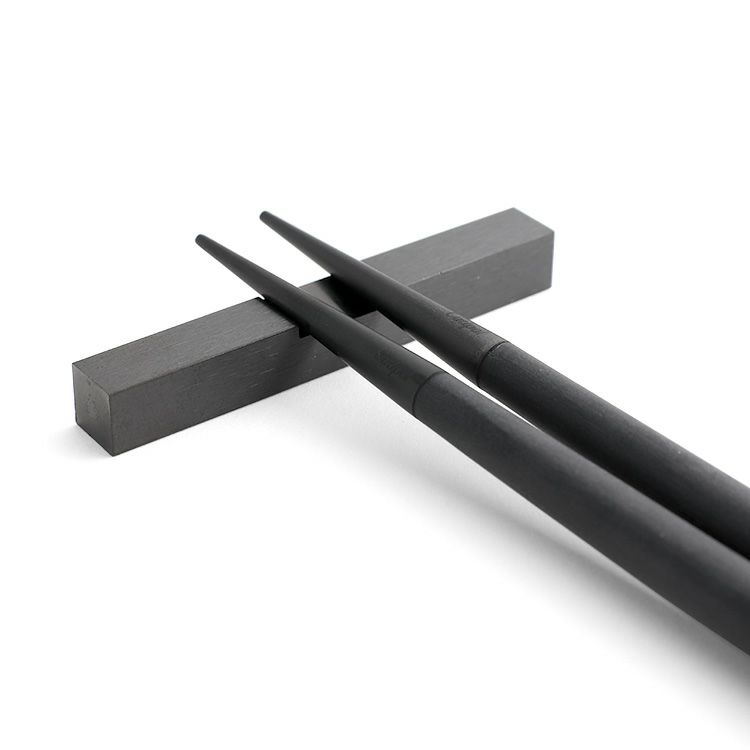 クチポール（Cutipol） ゴア/GOA オールブラック 箸 + 箸置きセット