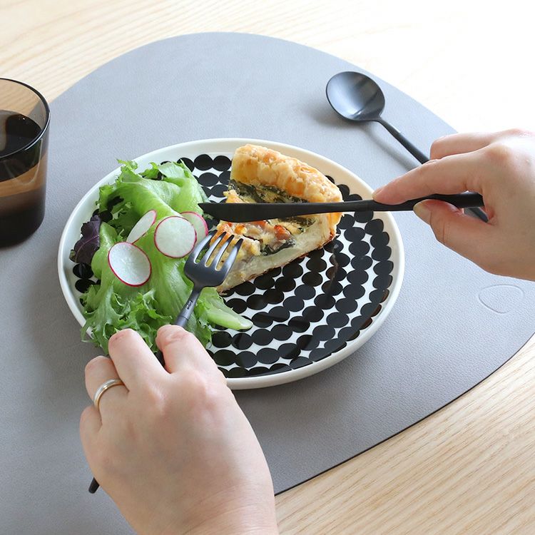 クチポール（Cutipol） ゴア/GOA オールブラック デザート3点セット