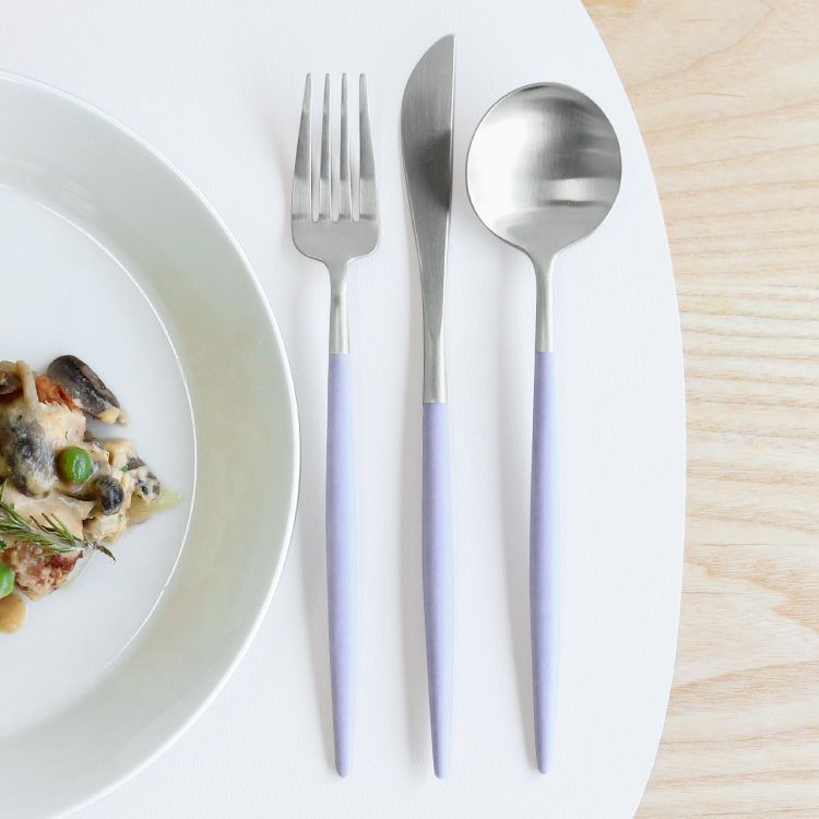 クチポール（Cutipol） ゴア/GOA バイオレット ディナー3点セット