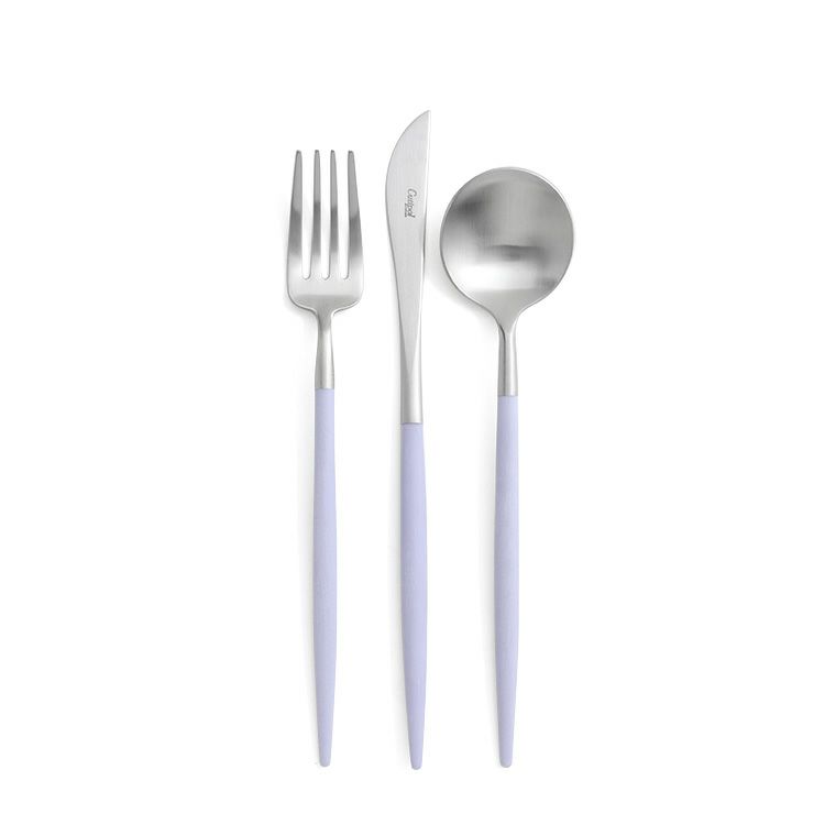 クチポール（Cutipol） ゴア/GOA バイオレット デザート3点セット