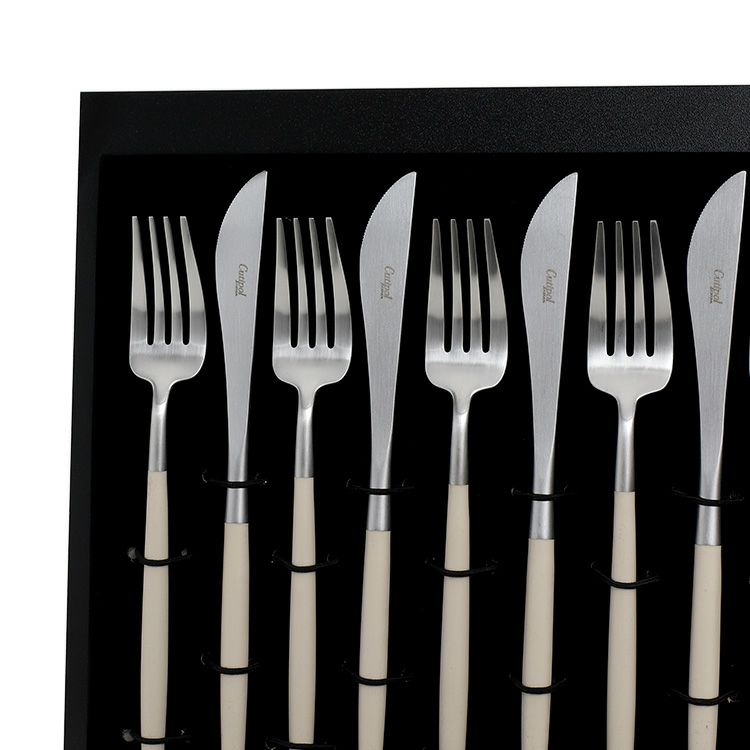 クチポール（Cutipol） ゴア/GOA ライトアイボリー ディナー24点セット