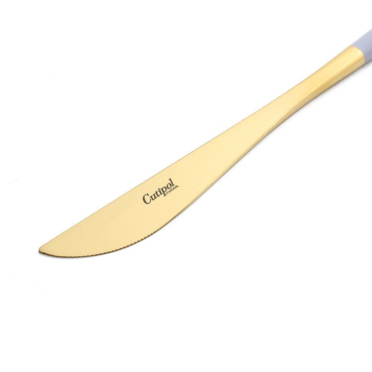 クチポール（Cutipol） ゴア/GOA バイオレットマットゴールド ディナーナイフ