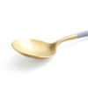 クチポール（Cutipol） ゴア/GOA バイオレットマットゴールド デザートスプーン
