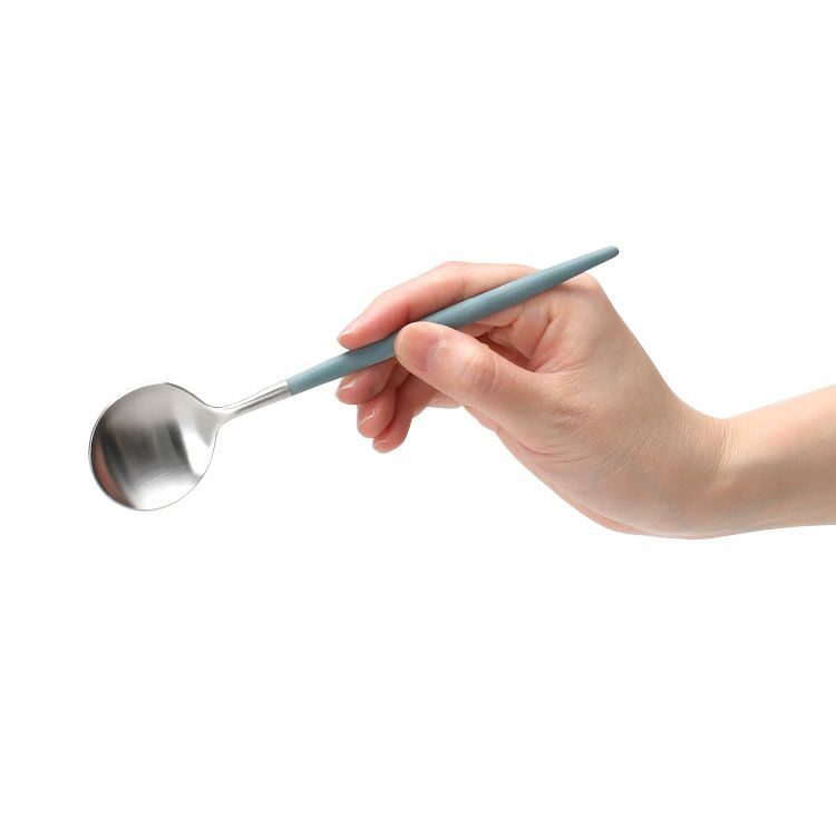 クチポール（Cutipol） ゴア/GOA ブルーセージ デザートスプーン