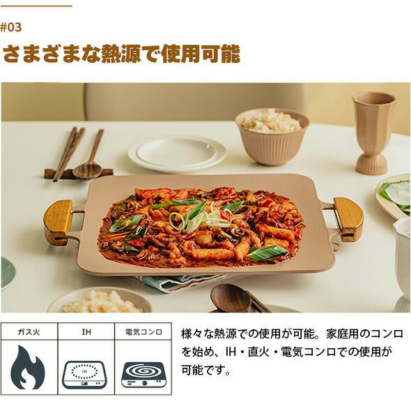 ドクターハウス（Dr.HOWS） ソリッド グリルパン