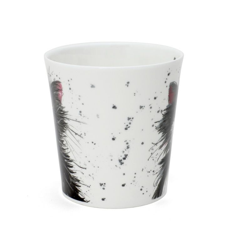 ダヌーン（Dunoon） マグカップ LOMOND ペインティングキャット 黒白猫