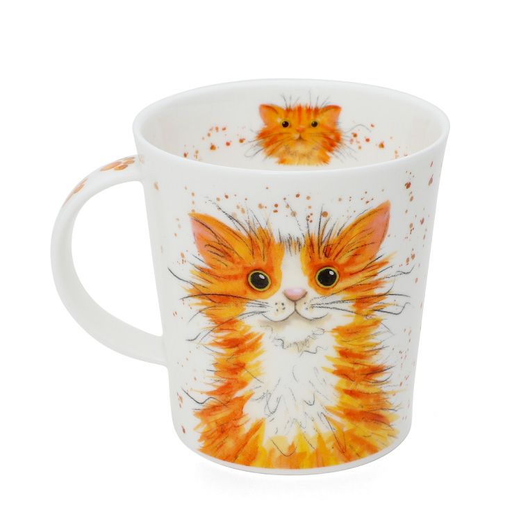 ダヌーン（Dunoon） マグカップ LOMOND ペインティングキャット トラ猫