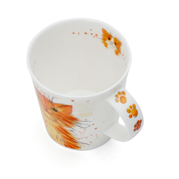 ダヌーン（Dunoon） マグカップ LOMOND ペインティングキャット トラ猫