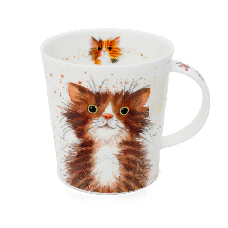 ダヌーン（Dunoon） マグカップ LOMOND ペインティングキャット 茶トラ猫