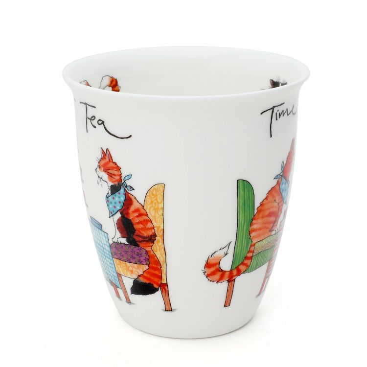 ダヌーン（Dunoon） マグカップ NEVIS ティータイムキャット