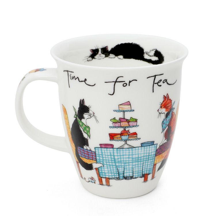 ダヌーン（Dunoon） マグカップ NEVIS ティータイムキャット