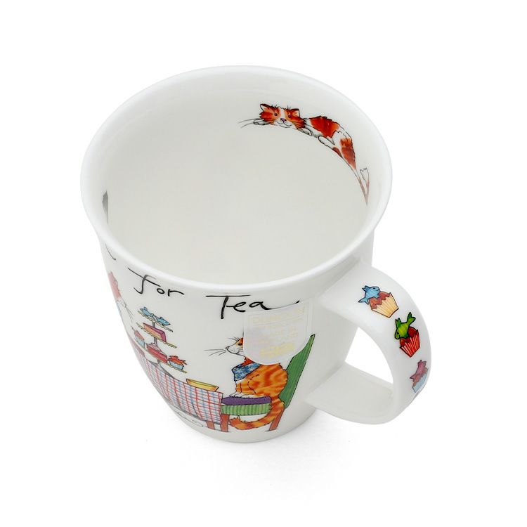 ダヌーン（Dunoon） マグカップ NEVIS ティータイムキャット