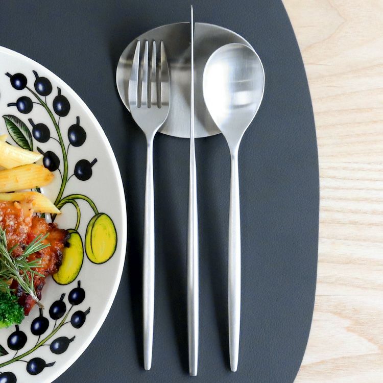 クチポール（Cutipol） スイ/SUI シルバー ディナー3点＆カトラリーレスト1点