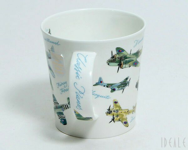ダヌーン（Dunoon） マグカップ CAIRNGORM 飛行機大集合！